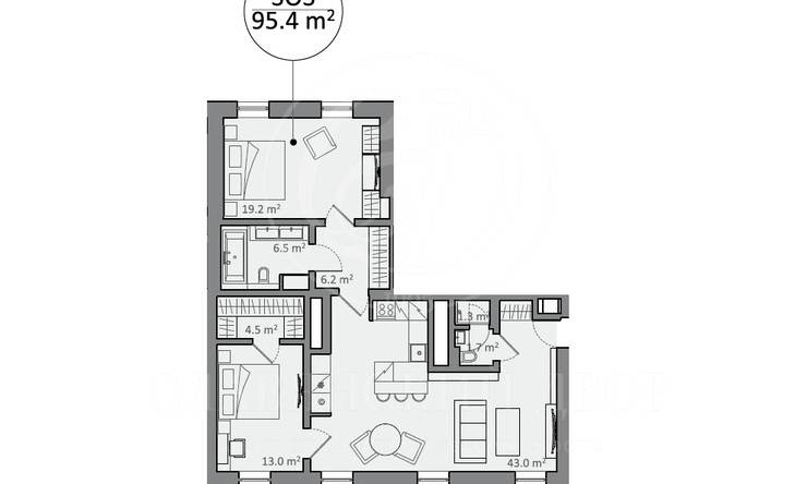 Лот-8553-104292 Продажа квартиры Чистые пруды