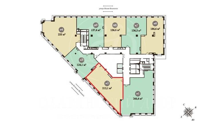 Лот-8308-109009 Продажа квартиры Замоскворечье, Якиманка