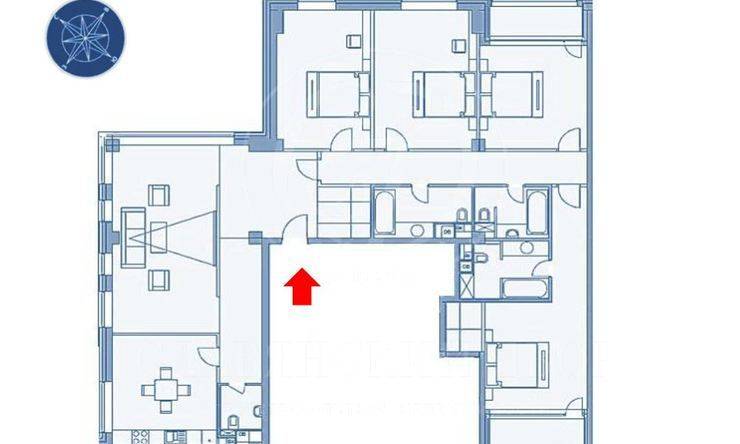 Лот-7348-109559 Продажа квартиры Замоскворечье, Якиманка