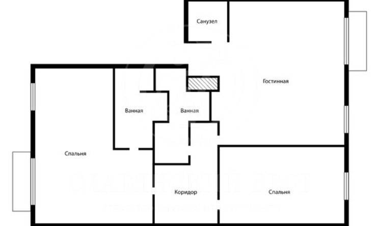 Лот-9497-117499 Продажа квартиры Замоскворечье, Якиманка
