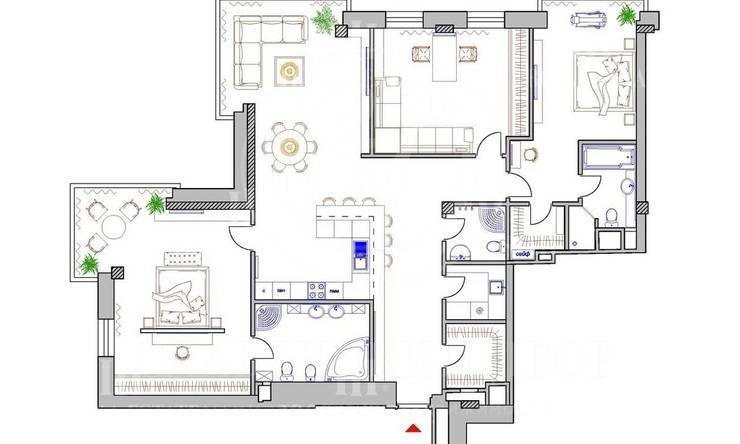 Лот-9712-126254 Продажа квартиры Арбат, Смоленская