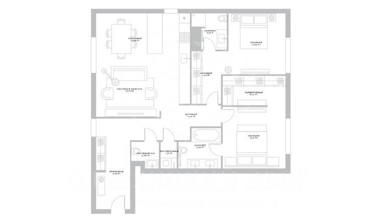 Лот-10397-159325 Продажа квартиры Хамовники, Плющиха