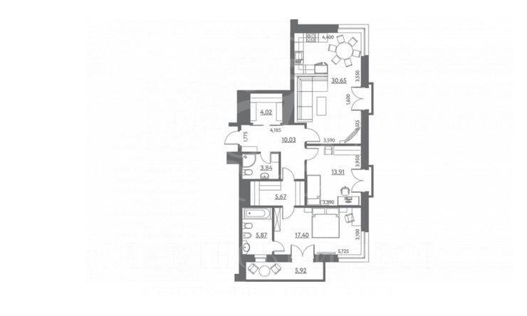 Лот-10405-159693 Продажа квартиры Замоскворечье, Якиманка