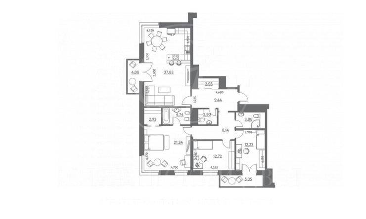 Лот-10404-159724 Продажа квартиры Замоскворечье, Якиманка