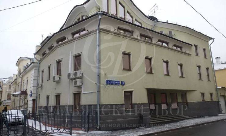 продажа  ЦАО Третьяковская Кадашевский 3-й пер.