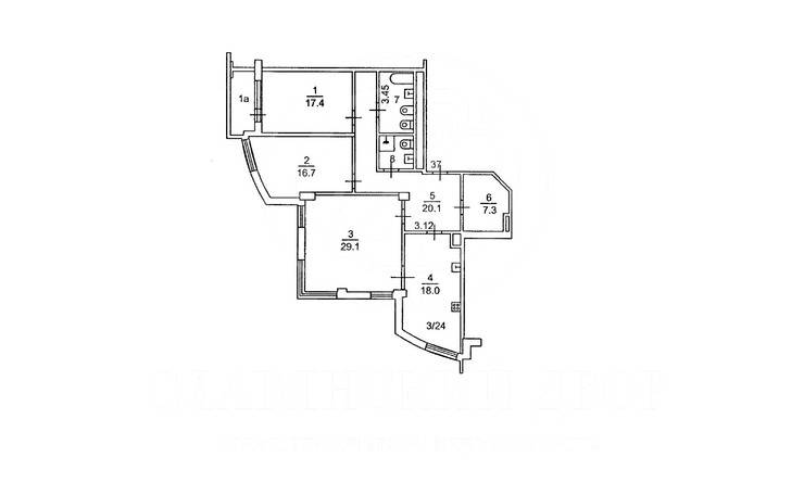 Лот-10536-166173 Продажа квартиры Хамовники, Плющиха