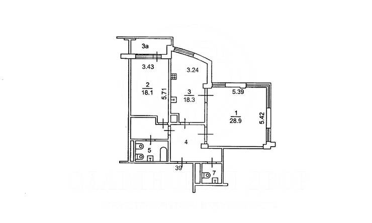 Лот-10536-166174 Продажа квартиры Хамовники, Плющиха