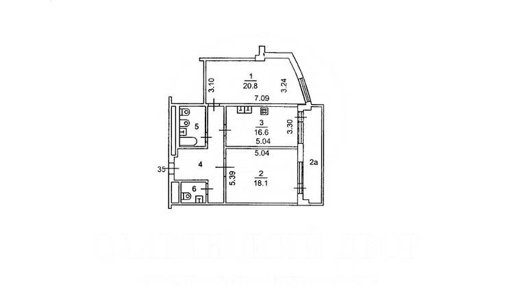 Лот-10536-166175 Продажа квартиры Хамовники, Плющиха