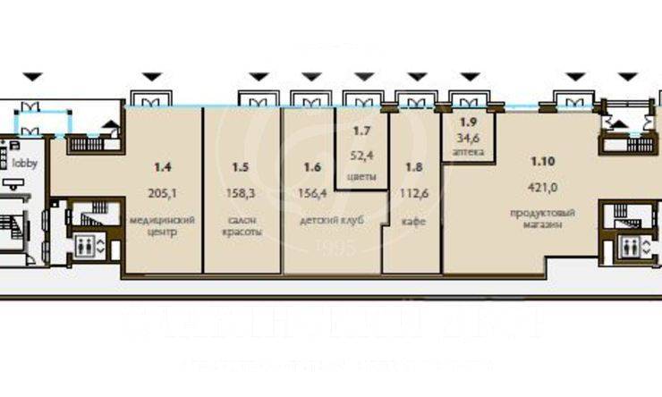 продажа  ЦАО Баррикадная Тишинский Большой пер.