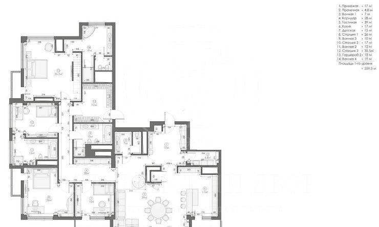 Лот-10580-168857 Аренда квартиры Красная Пресня