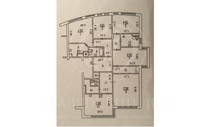 Лот-6037-171897 Аренда квартиры Арбат, Смоленская