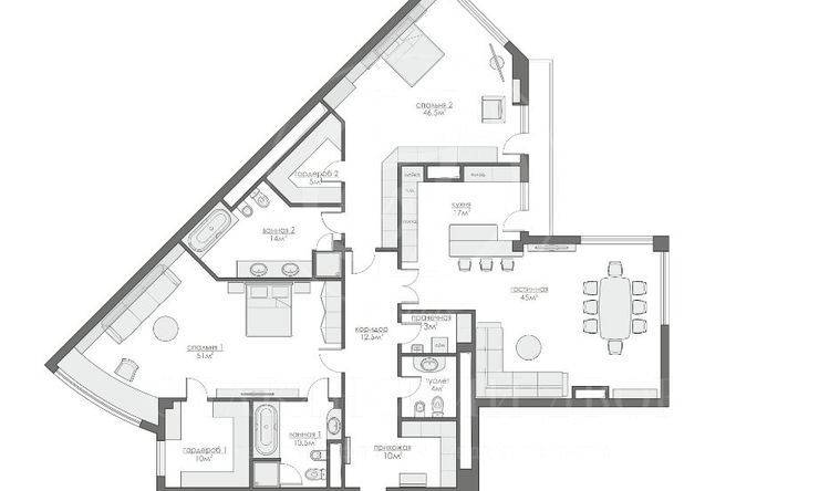 Лот-10777-172918 Аренда квартиры Красная Пресня