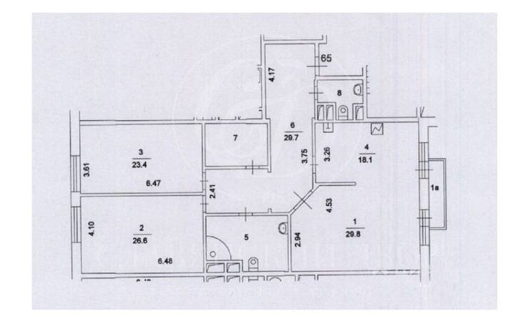 Лот-10955-184528 Продажа квартиры Замоскворечье, Якиманка