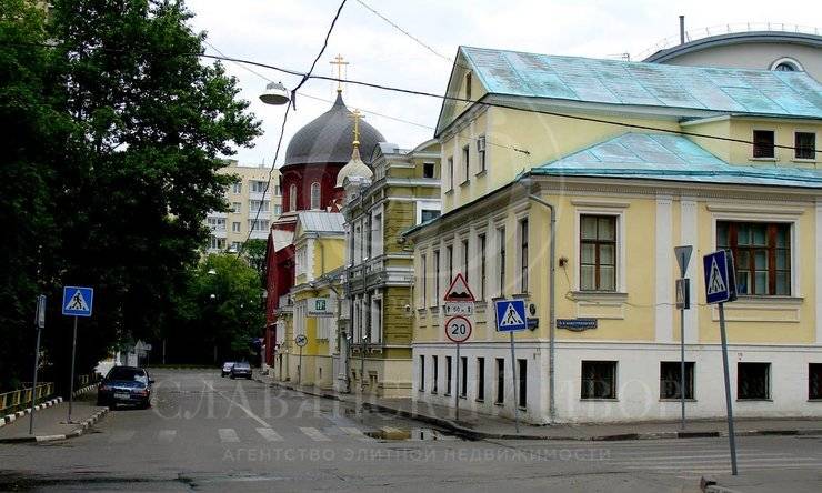 Продажа особняка с огороженной территорией. Замоскворечье