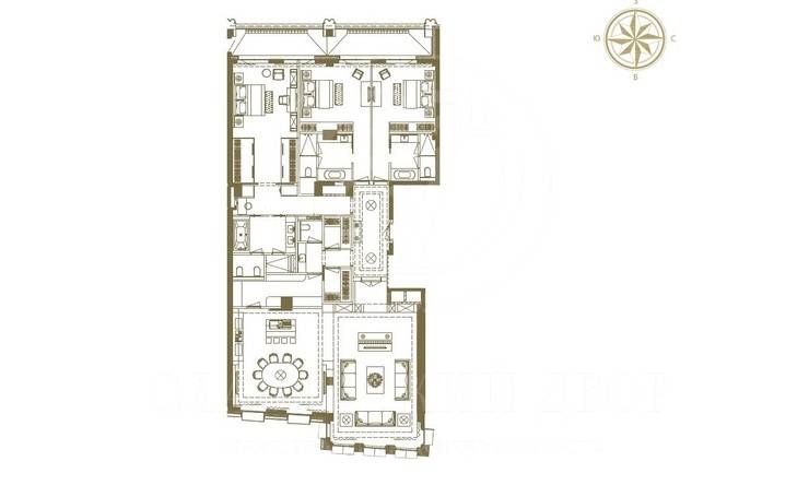 Лот-11043-188866 Продажа квартиры Замоскворечье, Якиманка