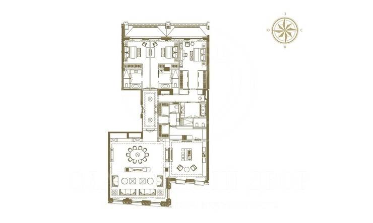 Лот-11044-188884 Продажа квартиры Замоскворечье, Якиманка