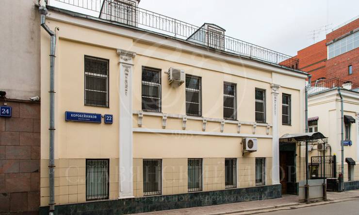 продажа офис, представительство ЦАО Парк Культуры Коробейников пер