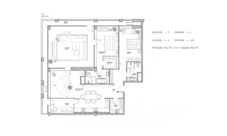 Лот-7300-193949 Продажа квартиры Басманный