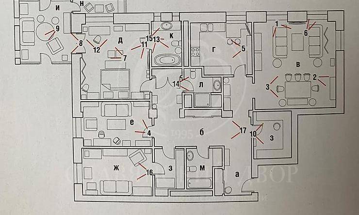 Лот-11168-195984 Продажа квартиры Патриаршие Пруды