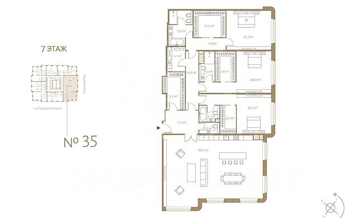 Лот-11308-202709 Продажа квартиры Тверская