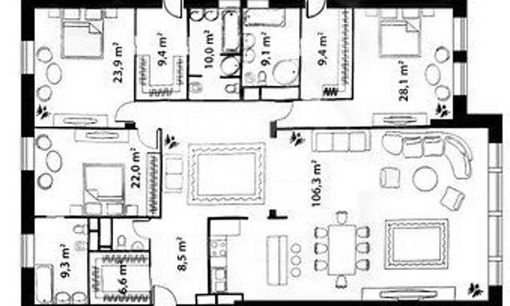 Лот-6919-204866 Продажа квартиры Замоскворечье, Якиманка