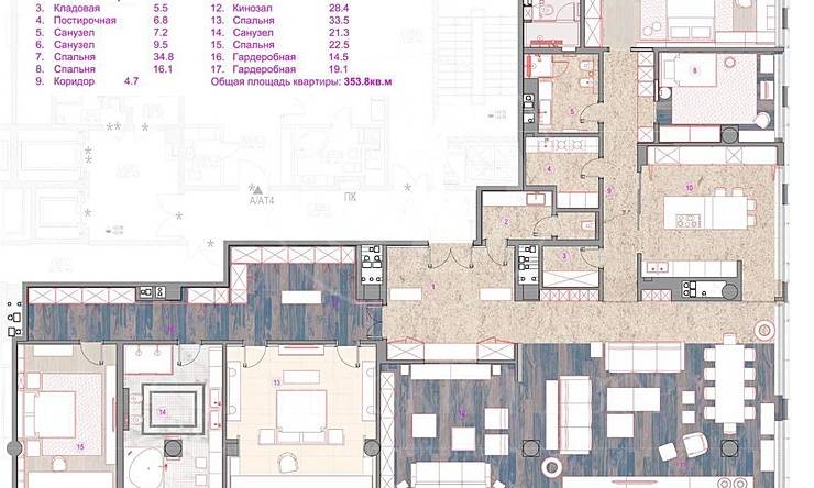 Лот-10164-206274 Продажа квартиры Тверская