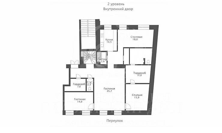 Лот-10740-207379 Продажа квартиры Остоженка