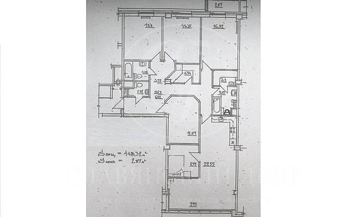 Лот-11357-208495 Аренда квартиры Замоскворечье, Якиманка