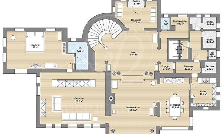 Лот-7578-215323 продажа дома Рублево-Успенское шоссе Петрово-Дальнее