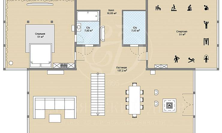 Лот-7578-215327 продажа дома Рублево-Успенское шоссе Петрово-Дальнее