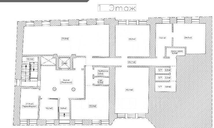 аренда  ЦАО Смоленская Борисоглебский пер.