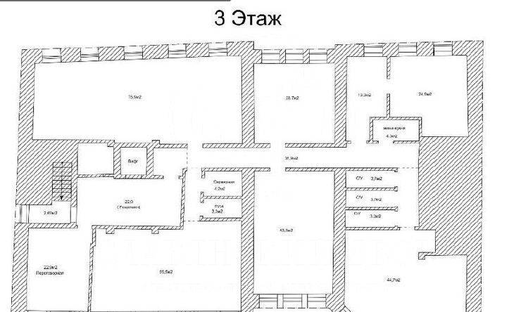 аренда  ЦАО Смоленская Борисоглебский пер.