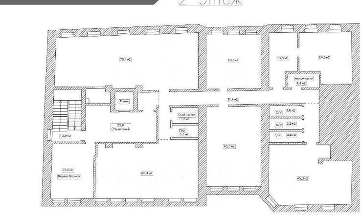 аренда  ЦАО Смоленская Борисоглебский пер.