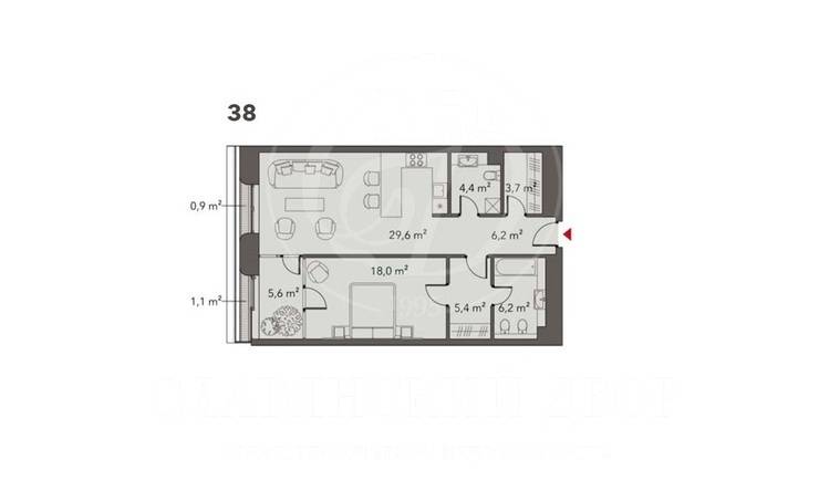 Лот-11620-223962 Продажа квартиры Хамовники, Плющиха