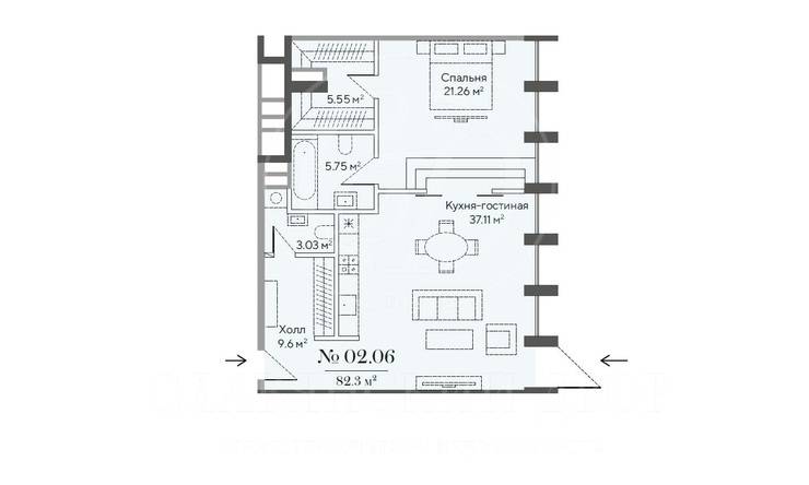 Лот-11664-227546 Продажа квартиры Белорусский
