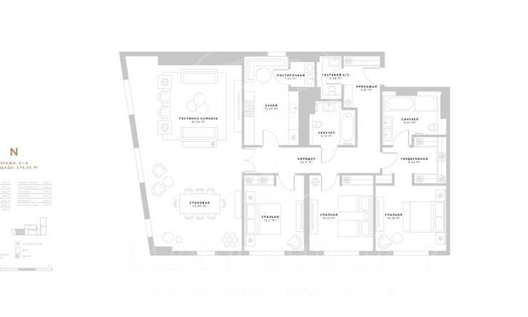 Лот-10396-227961 Продажа квартиры Хамовники, Плющиха
