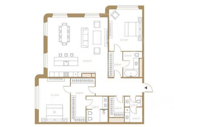 Лот-11307-234384 Продажа квартиры Тверская