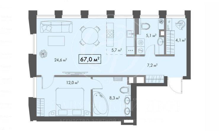 Лот-10882-235868 Продажа квартиры Хамовники, Плющиха