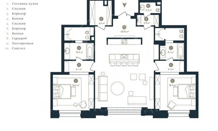 Лот-9937-239612 Продажа квартиры Патриаршие Пруды