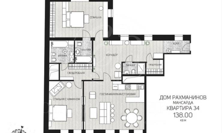 Лот-8323-240571 Продажа квартиры Арбат, Смоленская