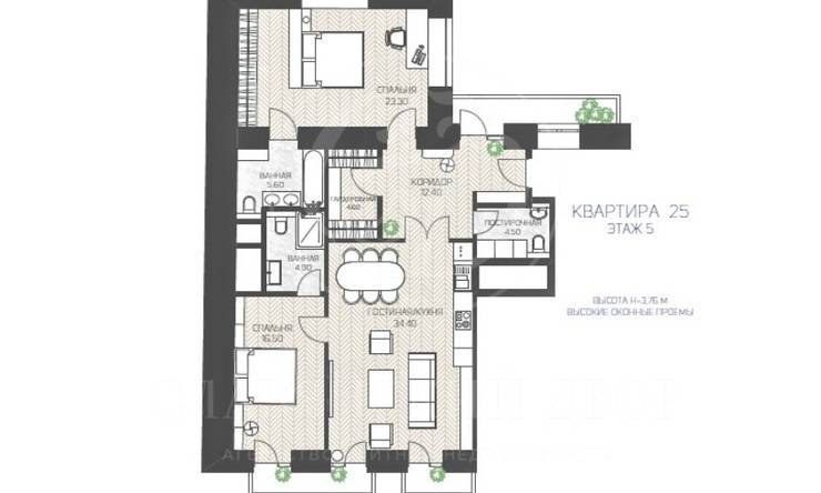 Лот-8321-240572 Продажа квартиры Арбат, Смоленская