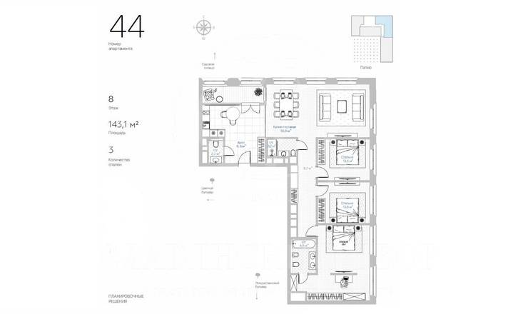 Лот-11498-242117 Продажа квартиры Цветной бульвар