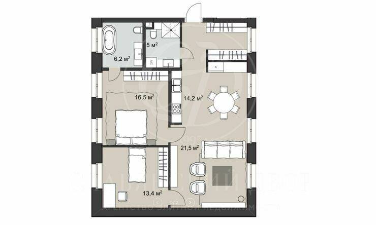 Лот-9644-243682 Продажа квартиры Замоскворечье, Якиманка