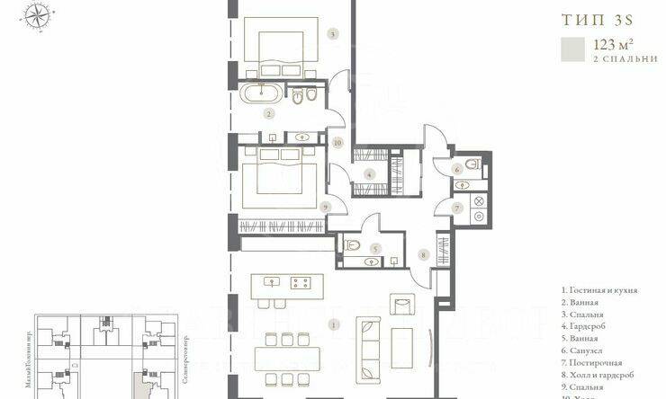 Лот-11191-248050 Продажа квартиры Цветной бульвар, Сретенка