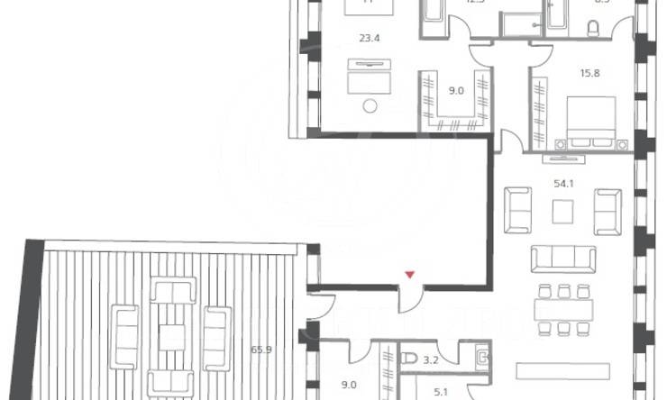 Лот-12025-258107 Продажа квартиры Замоскворечье, Якиманка