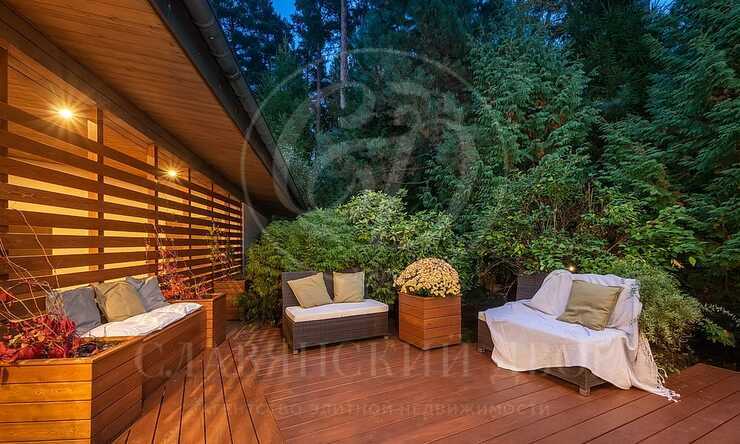 Лот-7193-303419 аренда дома Рублево-Успенское шоссе Ландшафт