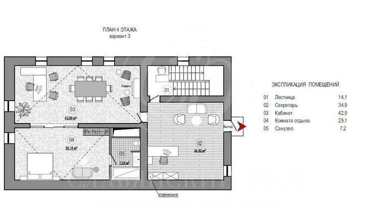 аренда  ЦАО Цветной Бульвар Каретный Средний пер.