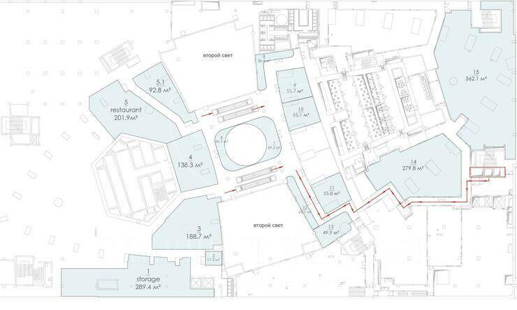 аренда  ЗАО Международная Пресненская наб.
