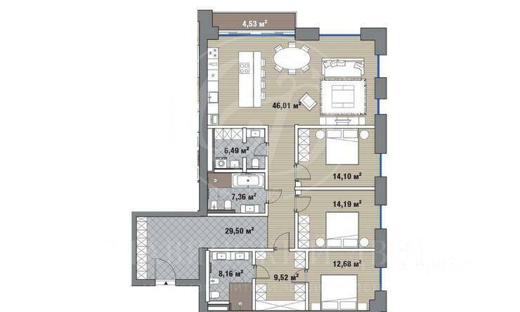 Лот-12534-306380 Продажа квартиры Университет