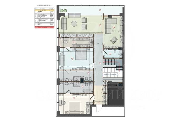 Лот-12547-308183 Продажа квартиры Хамовники, Плющиха